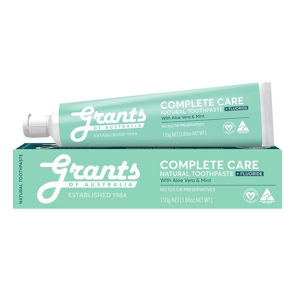 Complete Care with Fluoride Natural Toothpaste - 110g