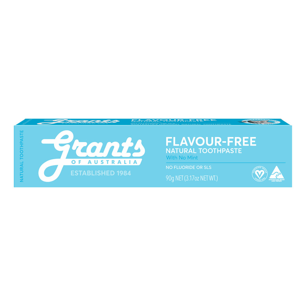 Flavour Free Natural Toothpaste - Fluoride Free - 90g