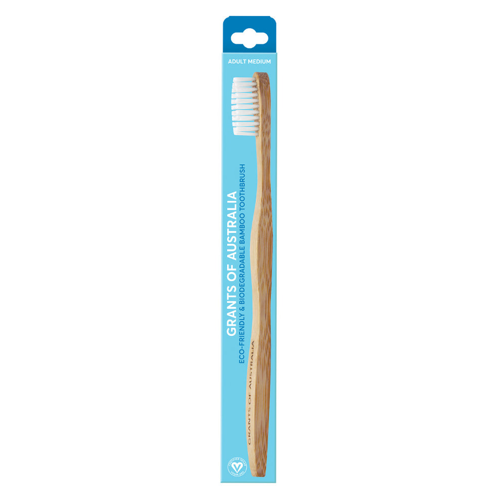 Adult Bamboo Toothbrush - Medium