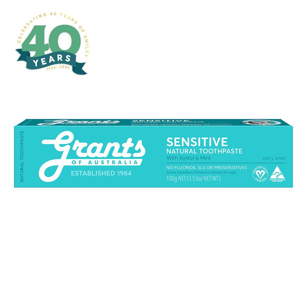 Sensitive Natural Toothpaste - Fluoride Free - 100g